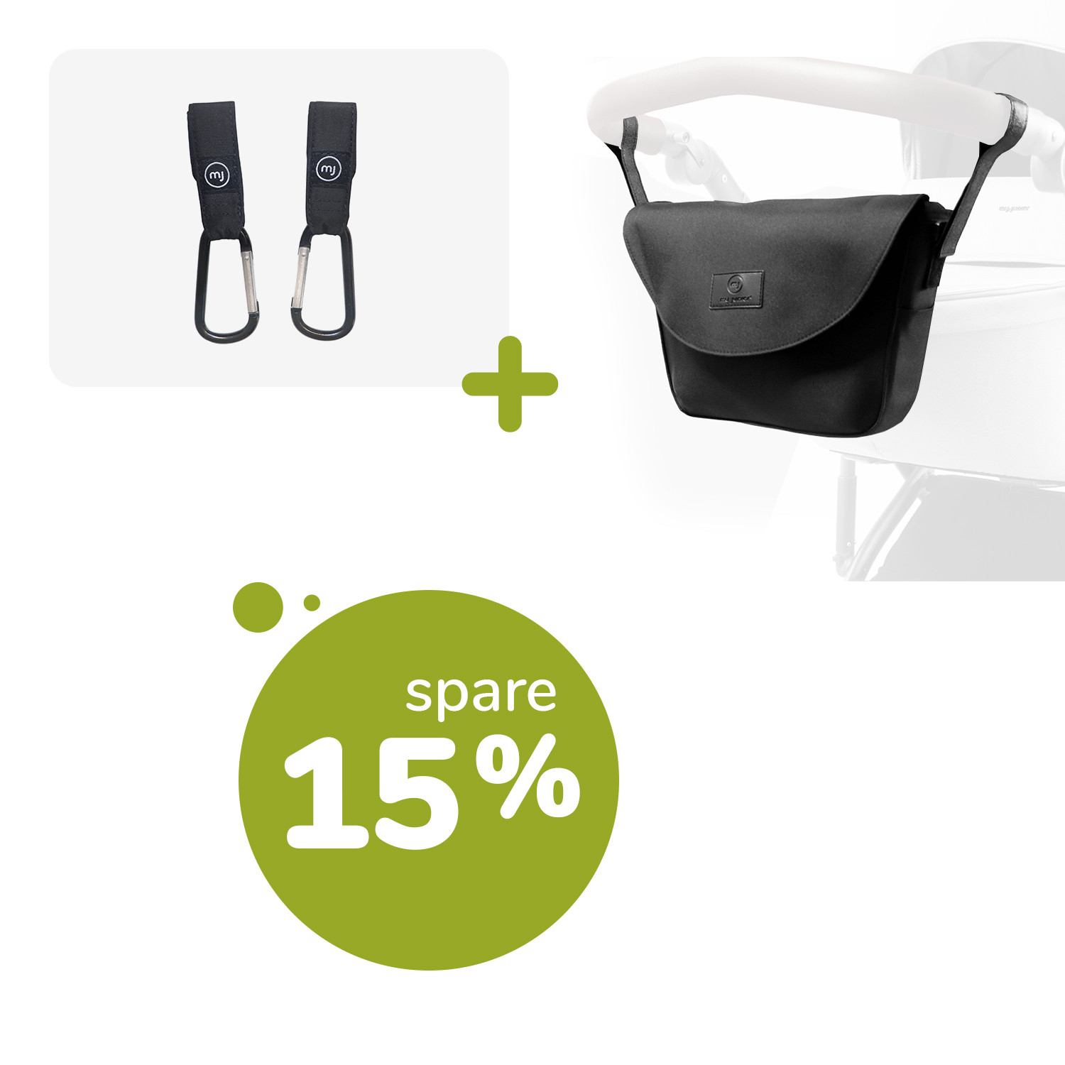 15% sparen: my junior® Kinderwagen-Zubehör mit Hooks & Organizer