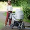 my junior® VITA HOPE - Kinderwagen mit Panorama-Fenster, OneHandFold, Luftkammerreifen & mehr