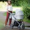 my junior® VITA HOPE - Poussette avec fenêtre panoramique, OneHandFold, pneus à chambre à air & plus encore