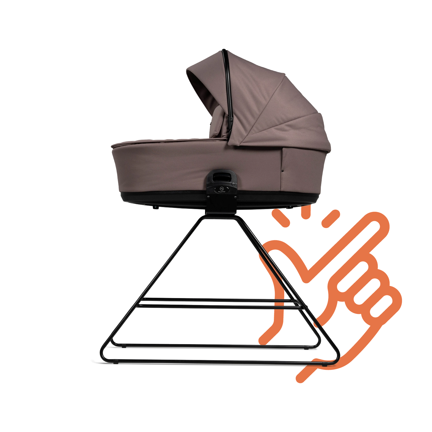 my junior® HOMEBASE Châssis de berceau pour nacelle / siège sport My Junior Kinderwagen - my junior® HOMEBASE Châssis de berceau pour nacelle / siège sport