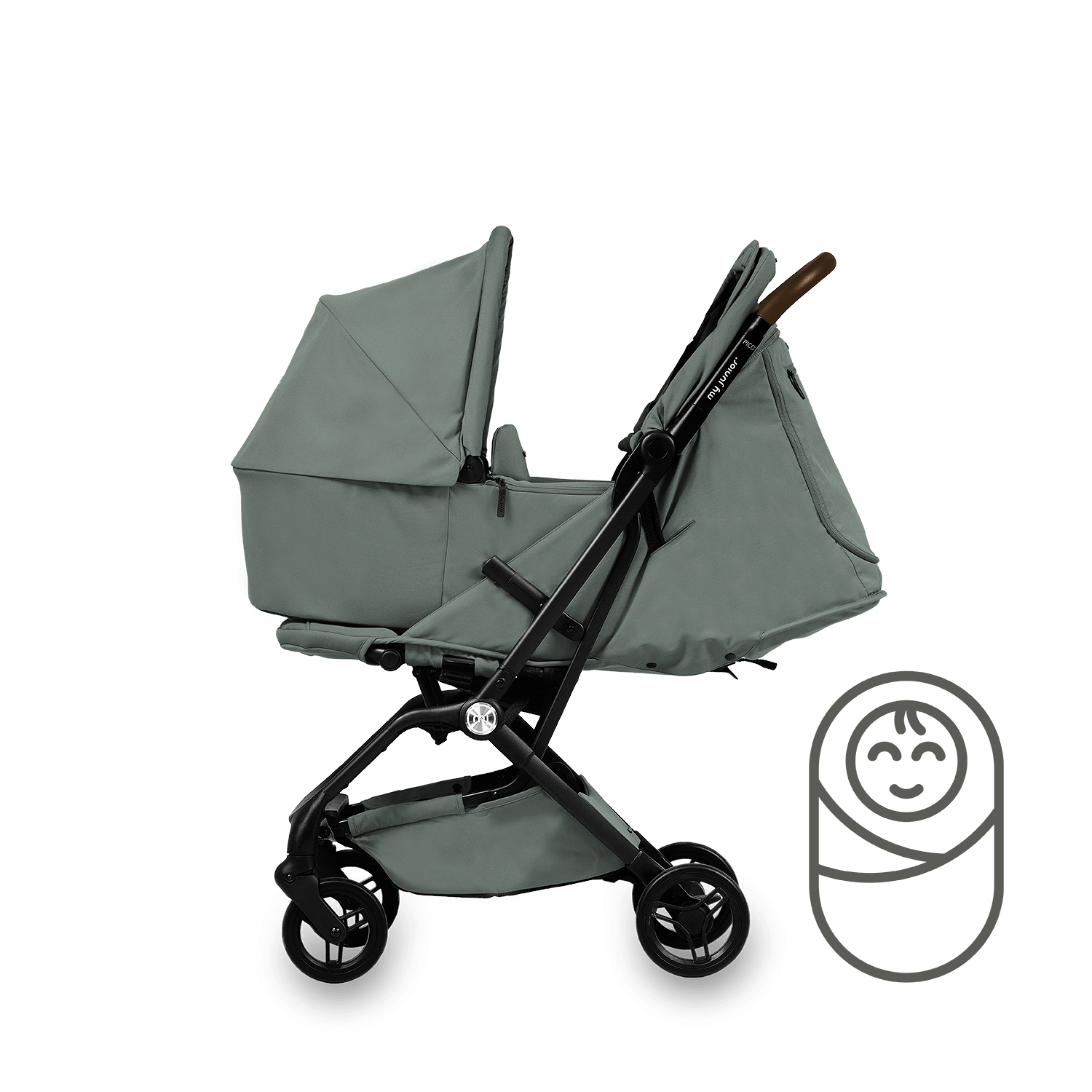 my junior® PICO³ avec baignoire My Junior Kinderwagen - my junior® PICO³ avec baignoire