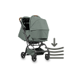 my junior® PICO2 avec baignoire - Pliable, Siège ergonomique, Aération optimale et toit solaire