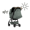 my junior® PICO2 mit Wanne – Klappbar, Ergonomischer Sitz, Optimale Belüftung und Sonnendach