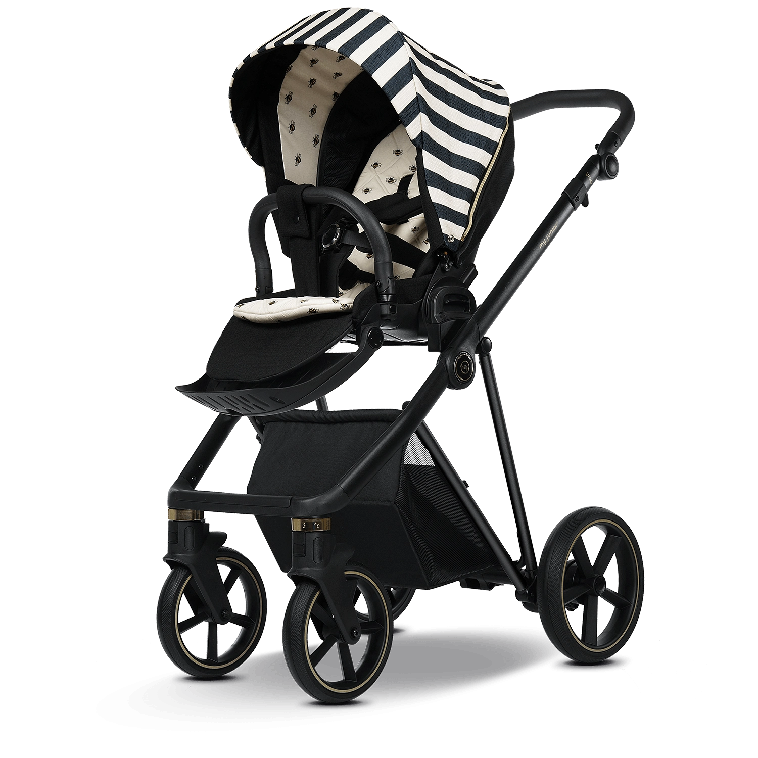 my junior® VIGO Limited Edition Bee My Junior Kinderwagen - my junior® VIGO Limited Edition Bee
