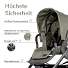 my junior® VITA HOPE - Poussette avec fenêtre panoramique, OneHandFold, pneus à chambre à air & plus encore