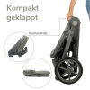 my junior® VITA HOPE - Kinderwagen mit Panorama-Fenster, OneHandFold, Luftkammerreifen & mehr