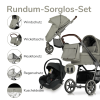 my junior® VITA HOPE - Kinderwagen mit Panorama-Fenster, OneHandFold, Luftkammerreifen & mehr