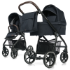 my junior® VITA HOPE - Kinderwagen mit Panorama-Fenster, OneHandFold, Luftkammerreifen & mehr