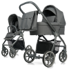 my junior® VITA HOPE - Kinderwagen mit Panorama-Fenster, OneHandFold, Luftkammerreifen & mehr