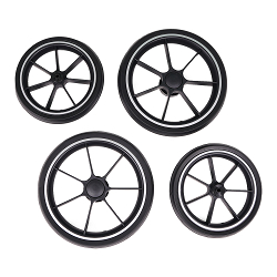 Le my junior® VITA unique poussette combinée avec roues en caoutchouc dur en set