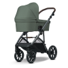 my junior® VITA unique³ – Kompakter Kinderwagen mit 6-fach-Federung, XXL Verdeck & ergonomischem Sportsitz