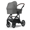 my junior® VITA unique³ – Kompakter Kinderwagen mit 6-fach-Federung, XXL Verdeck & ergonomischem Sportsitz