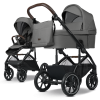 my junior® VITA unique³ – Kompakter Kinderwagen mit 6-fach-Federung, XXL Verdeck & ergonomischem Sportsitz