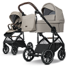 my junior® VITA unique³ - Poussette compacte avec 6 suspensions, capote XXL & siège sport ergonomique