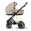 my junior® VIGO x Sarah Engels – Luxus Kinderwagen mit XXL-Sonnenverdeck, Federung & unplattbaren Luftkammerreifen