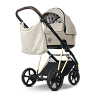 my junior® VIGO x Sarah Engels - Poussette de luxe avec capote XXL, suspension & pneus à chambre à air non tassés my junior® VIGO x Sarah Engels - Poussette de luxe avec capote XXL, suspension & pneus à chambre à air non tassés