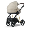 my junior® VIGO x Sarah Engels – Luxus Kinderwagen mit XXL-Sonnenverdeck, Federung & unplattbaren Luftkammerreifen