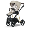 my junior® VIGO x Sarah Engels – Luxus Kinderwagen mit XXL-Sonnenverdeck, Federung & unplattbaren Luftkammerreifen