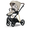 my junior® VIGO x Sarah Engels - Poussette de luxe avec capote XXL, suspension & pneus à chambre à air non tassés my junior® VIGO x Sarah Engels - Poussette de luxe avec capote XXL, suspension & pneus à chambre à air non tassés