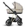 my junior® VIGO x Sarah Engels – Luxus Kinderwagen mit XXL-Sonnenverdeck, Federung & unplattbaren Luftkammerreifen