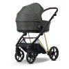 my junior® VIGO x Sarah Engels – Luxus Kinderwagen mit XXL-Sonnenverdeck, Federung & unplattbaren Luftkammerreifen