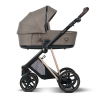 my junior® VIGO x Sarah Engels – Luxus Kinderwagen mit XXL-Sonnenverdeck, Federung & unplattbaren Luftkammerreifen