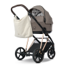 my junior® VIGO x Sarah Engels – Luxus Kinderwagen mit XXL-Sonnenverdeck, Federung & unplattbaren Luftkammerreifen