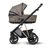 my junior® VIGO x Sarah Engels – Luxus Kinderwagen mit XXL-Sonnenverdeck, Federung & unplattbaren Luftkammerreifen