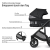 my junior® VITA unique³ – Kompakter Kinderwagen mit 6-fach-Federung, XXL Verdeck & ergonomischem Sportsitz