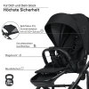 my junior® VITA unique³ – Kompakter Kinderwagen mit 6-fach-Federung, XXL Verdeck & ergonomischem Sportsitz