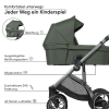 my junior® VITA unique³ – Kompakter Kinderwagen mit 6-fach-Federung, XXL Verdeck & ergonomischem Sportsitz