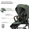 my junior® VITA unique³ – Kompakter Kinderwagen mit 6-fach-Federung, XXL Verdeck & ergonomischem Sportsitz