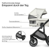 my junior® VITA unique³ – Kompakter Kinderwagen mit 6-fach-Federung, XXL Verdeck & ergonomischem Sportsitz