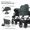 my junior® VITA unique³ – Kompakter Kinderwagen mit 6-fach-Federung, XXL Verdeck & ergonomischem Sportsitz