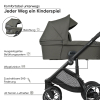 my junior® VITA unique³ – Kompakter Kinderwagen mit 6-fach-Federung, XXL Verdeck & ergonomischem Sportsitz