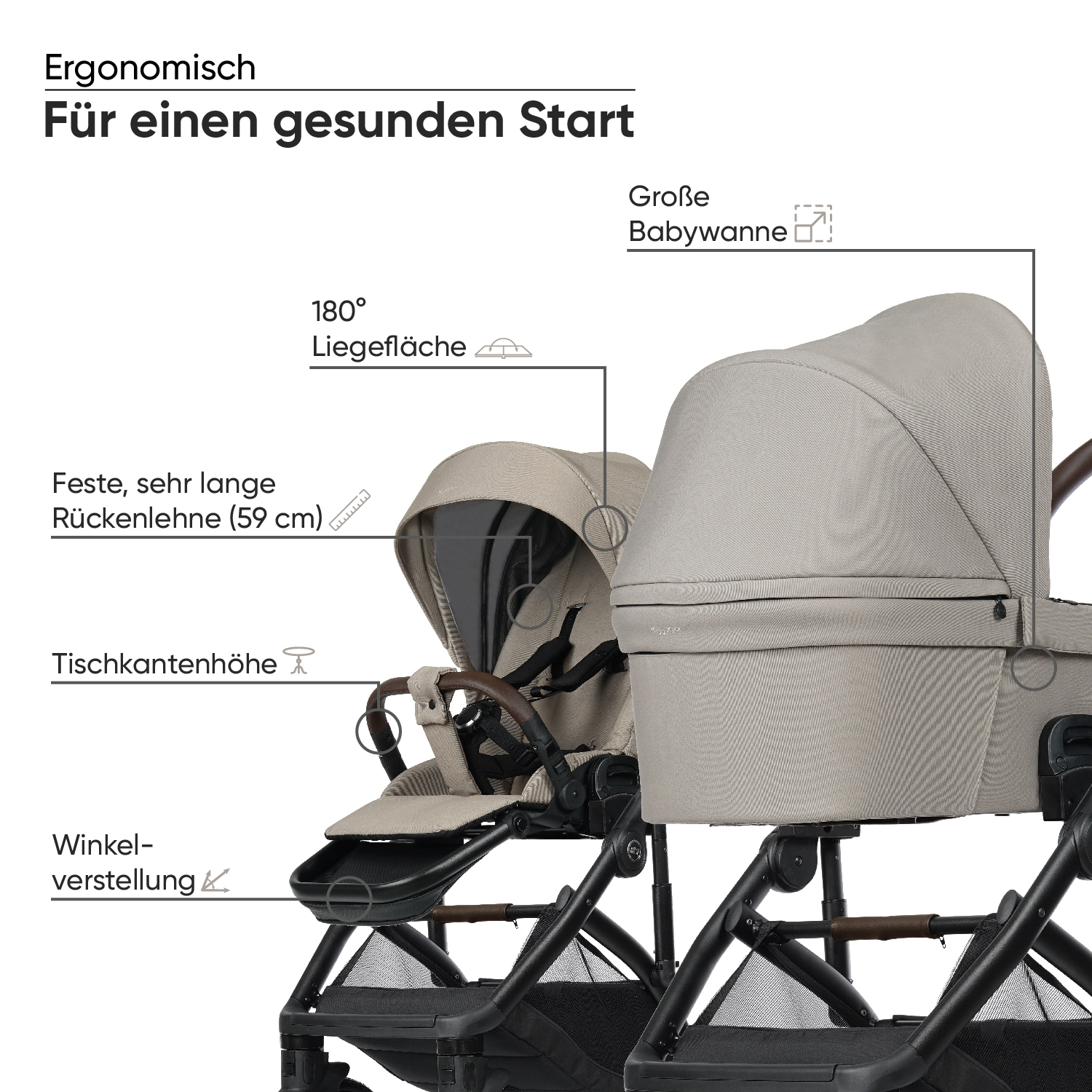 my junior® VITA unique³ My Junior Kinderwagen - my junior® VITA unique³