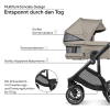 my junior® VITA unique³ – Kompakter Kinderwagen mit 6-fach-Federung, XXL Verdeck & ergonomischem Sportsitz