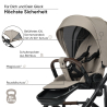 my junior® VITA unique³ – Cochecito compacto con suspensión de 6 puntos, capota XXL y asiento deportivo ergonómico