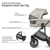 my junior® VITA unique³ – Kompakter Kinderwagen mit 6-fach-Federung, XXL Verdeck & ergonomischem Sportsitz