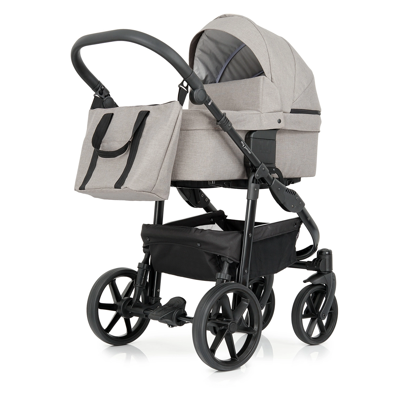 my junior® MIYO²
(This is a brand or product name and does not require translation; it remains the same in French.) My Junior Kinderwagen - my junior® MIYO²
(This is a brand or product name and does not require translation; it remains the same in French.)