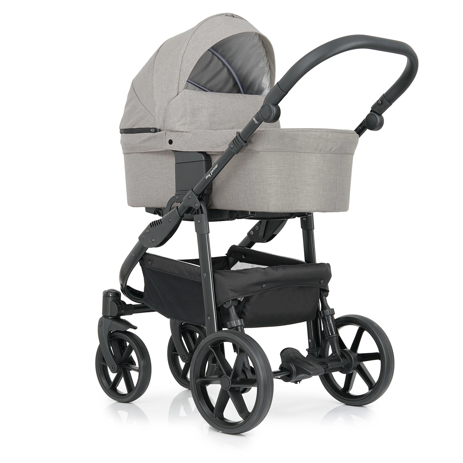 my junior® MIYO²
(This is a brand or product name and does not require translation; it remains the same in French.) My Junior Kinderwagen - my junior® MIYO²
(This is a brand or product name and does not require translation; it remains the same in French.)