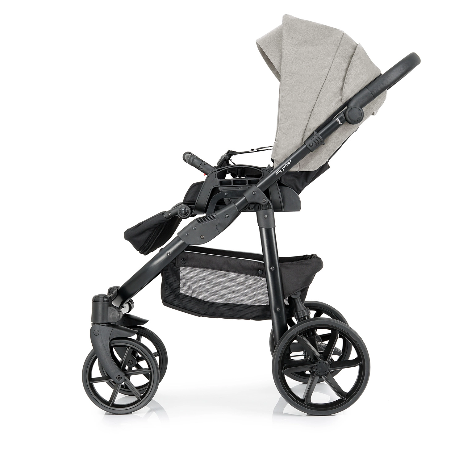 my junior® MIYO²
(This is a brand or product name and does not require translation; it remains the same in French.) My Junior Kinderwagen - my junior® MIYO²
(This is a brand or product name and does not require translation; it remains the same in French.)