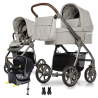 my junior® VITA HOPE - Kinderwagen mit Panorama-Fenster, OneHandFold, Luftkammerreifen & mehr