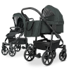 my junior MIYO 2 poussette – Suspension réglable individuellement & roues à chambre à air pivotantes à 360°