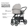 my junior® MIYO² Kinderwagen – Individuell verstellbare Federung & 360° schwenkbare Luftkammerreifen