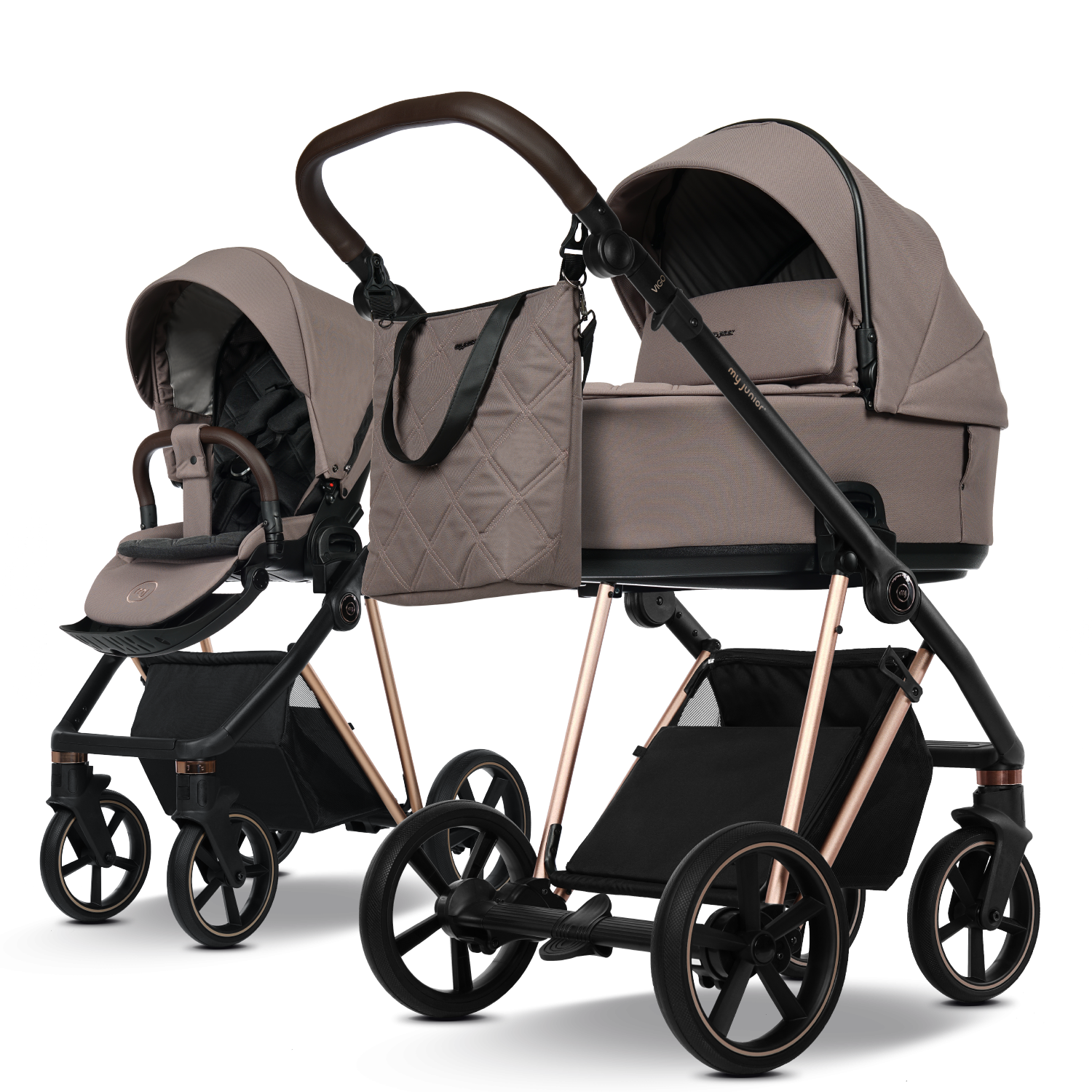 my junior® VIGO – Individuell konfigurierbarer Kinderwagen mit Komfort und Flexibilität