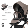 my junior® VIGO – Poussette combinée personnalisable avec confort et flexibilité
