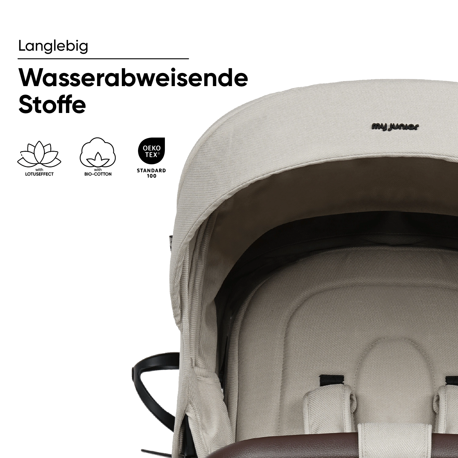 my junior® PLIA² Air
(Note: This phrase appears to be a product name and does not require translation. Product names are typica My Junior Kinderwagen - my junior® PLIA² Air
(Note: This phrase appears to be a product name and does not require translation. Product names are typica