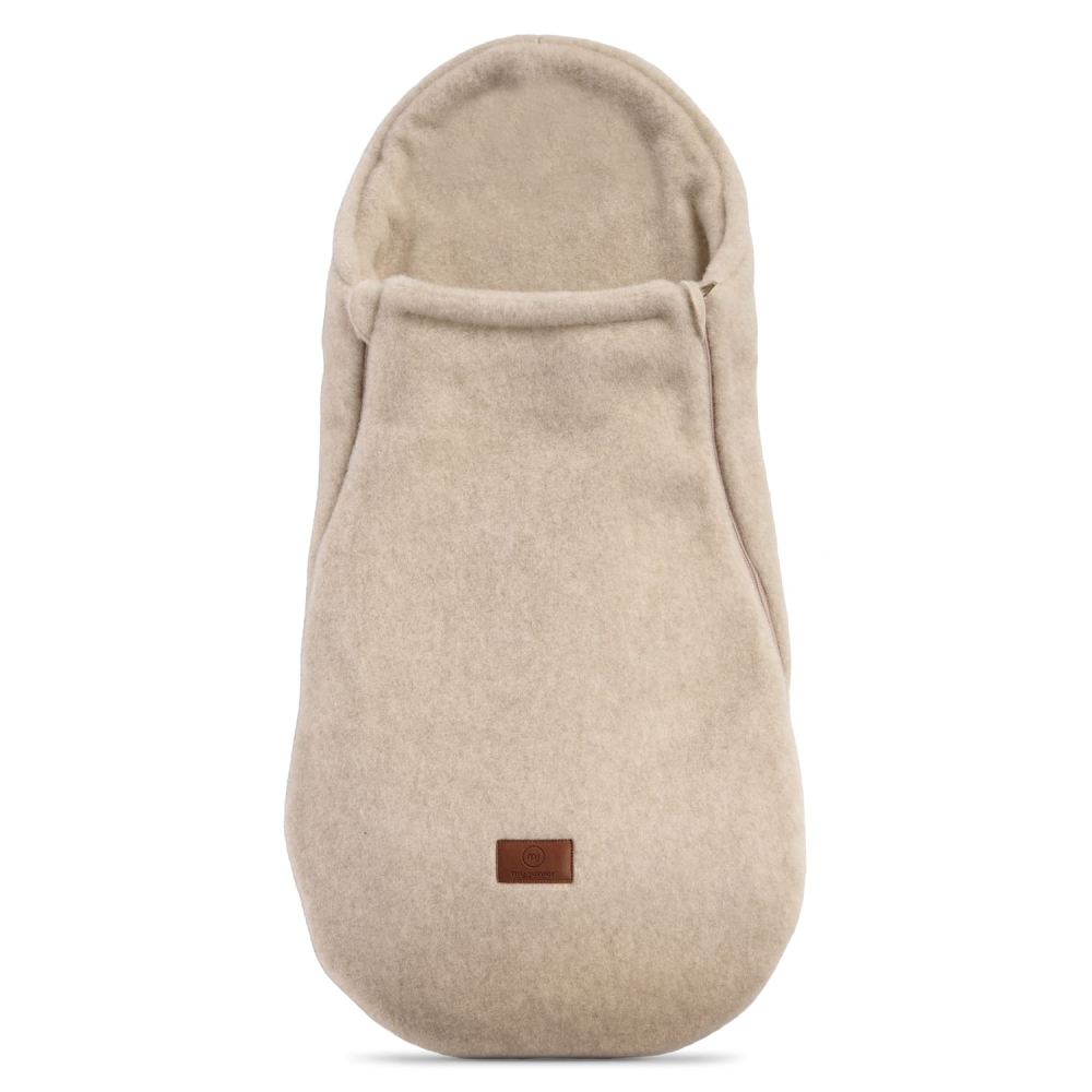 my junior® ThermoWool 2in1 Fußsack Cozy Edition – Kuschelig warm und vielseitig für Babyschale & Babywanne