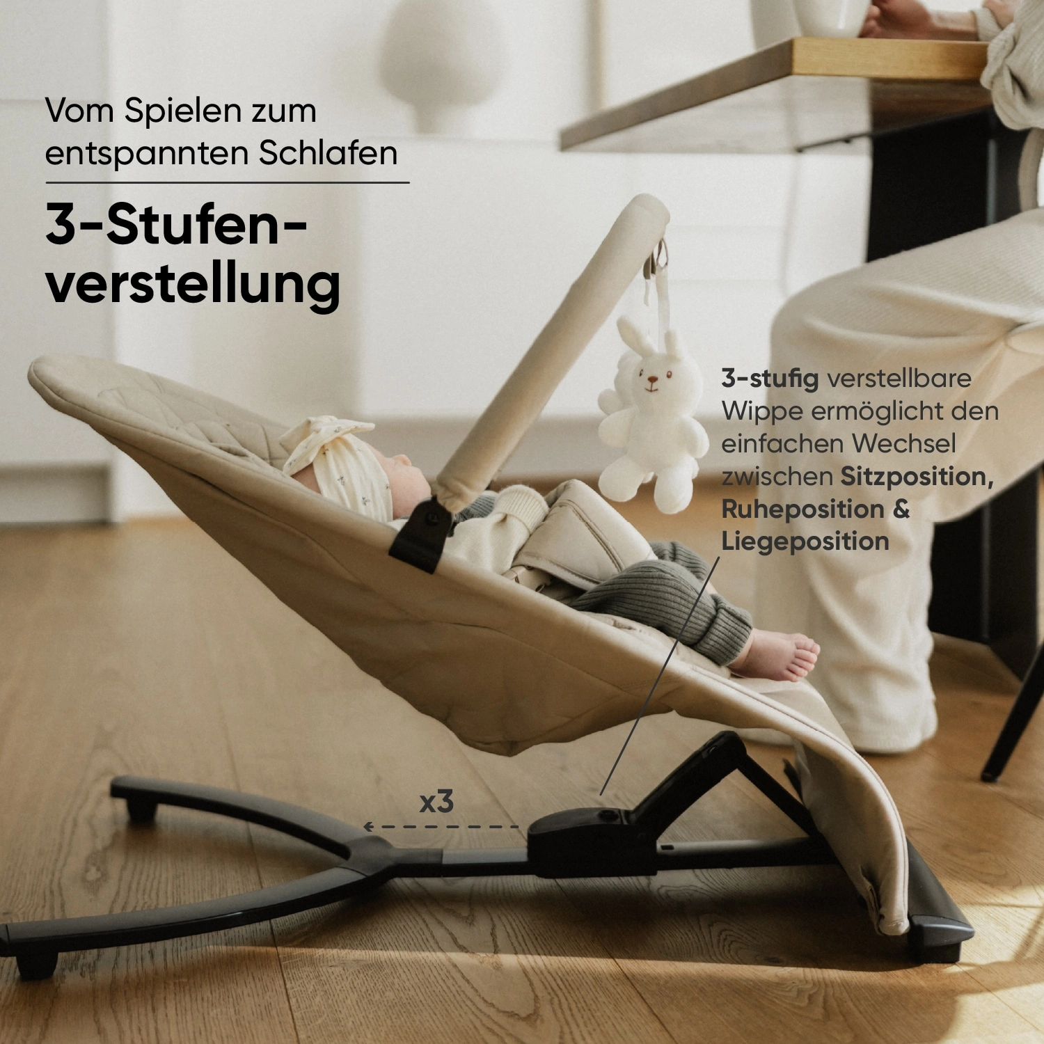 my junior® Motion Bouncer Transat pour bébé My Junior Kinderwagen - my junior® Motion Bouncer Transat pour bébé